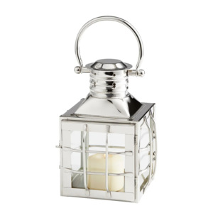 Mini Stainless Steel Modern Handmade Christmas <b>Lantern</b> Smooth Polished Glass <b>Candle</b> Holder Wire Hanging Home <b>Outdoor</b> Decorations - Product Image 1