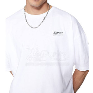 Camiseta Oversize Transpirable de Moda Urbana, Cómoda y de Gran Venta, Fabricada en Fábrica - Product Image 4