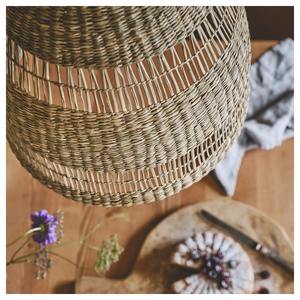 Para Amazon Trending Seagrass Rattan Rafia Lámparas Decoración para el hogar Lámpara de techo de madera Venta al por mayor Buen precio Organizador de espacio de cocina - Product Image 4