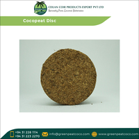 Produsen asli Sri Lanka menjual cakram penumbuh serat cocopat alami 100% kualitas terbaik untuk menanam bunga untuk pertanian