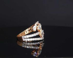 Anillo de Bodas de diamantes de moissanita de 4CT para hombre con joyería de moda de 6 puntas en chapado en oro para novio - Product Image 4