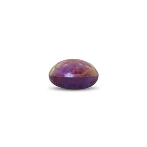 Gema de Rubí Estrella Natural de 5.89 Quilates, Creada en Laboratorio, Pulida, con Tratamientos de Calor, Material Sintético, 8mm de Altura, 1mm de Diámetro del Orificio - Product Image 2