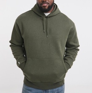 Sweat à capuche sans stingless de haute qualité pull en polaire épaisse surdimensionné lâche personnalisé 350gsm sweat à capuche court grande taille sweats à capuche pour hommes - Product Image 4
