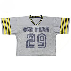 Maillot de football américain de haute qualité, crop top, sublimation, nom et numéro d'équipe personnalisés, uniforme, taille plus, 100% polyester - Product Image 1