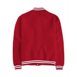 แจ็คเก็ตคอปกขนแกะกระดุมคลาสสิกสำหรับผู้ชาย - Product Image 4