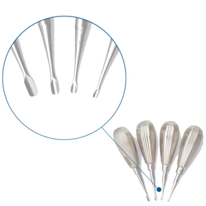 Élévateur dentaire vétérinaire manuel en acier inoxydable, extraction dentaire, luxation disponible, toutes tailles - Product Image 1