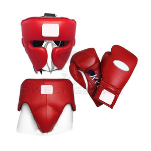 Vente en gros, gants de boxe MMA, ensemble de sparring, cuir PU, couleur et logo personnalisés, protection sportive pour les arts martiaux - Product Image 4