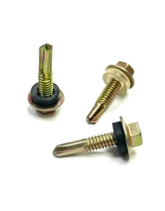 Taiwan Hex Bride tête sds avec rondelles en pvc Vis de toiture - Product Image 3