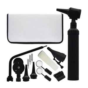 Anestesia Fibra Óptica Laringoscopio Veterinario LED Otoscopio Y Oftalmoscopio Diagnos Rígido Ent Laringoscopio - Product Image 3