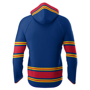 Maillot à capuche de hockey sur glace avec logo personnalisé avec options de broderie et d'impression pour les équipes, les clubs, les ligues et les collections de fans - Product Image 3