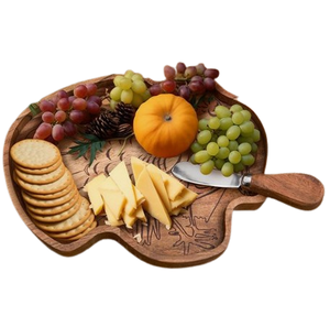 Forma personalizada para servir comida deliciosa bandeja de madera de diseñador hecha a mano para uso en el hogar, hotel y cafetería - Product Image 5