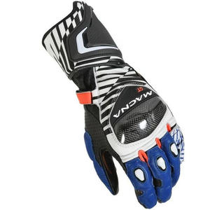 Guantes MACNA GT de Cuero Genuino, Transpirables, para Motociclismo Deportivo y de Carreras, con Agarre para las Manos, Aptos para Exteriores - Product Image 1