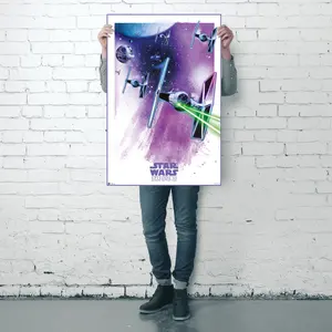 Póster de Estilo Moderno de Star Wars Episodio VI: Tie Fighter para Decoración de Pared - Product Image 1