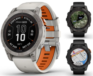 Reloj Inteligente GPS Multideporte Garmin Fénix 7X Pro Sapphire Solar, Nuevo, de la Mejor Calidad en Ventas - Product Image 1