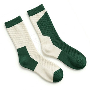 Urban Style Casual Athletic <b>Socks</b> Breathable Material Comfortable Fit Perfect For Regular Wear And Casual Outfits - Product Image 1