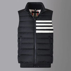 Chaqueta de lujo para hombre, nuevo chaleco sin mangas, moda de invierno, abrigo ajustado informal, ropa de marca de lujo, chaleco acolchado de algodón para hombre, talla grande - Product Image 1