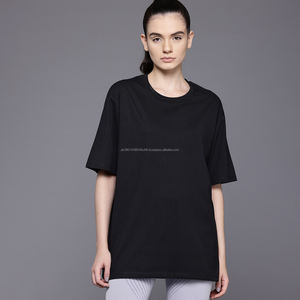 Camisetas de Verano para Mujer, Estilo Holgado, 100% Algodón, Personalizadas, Casuales, de Manga Corta y Cuello Redondo - Product Image 1