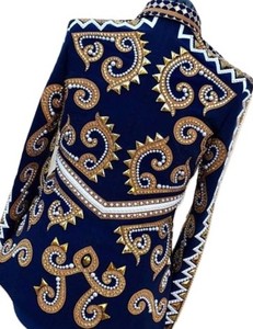 Veste équestre à fermeture à glissière élégante et élégante de qualité supérieure pour l'équitation occidentale - Product Image 6