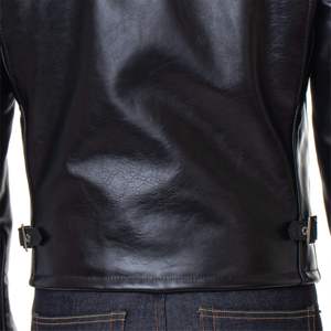 High Street Style <b>Men's</b> <b>Leather</b> <b>Jacket</b> Best Quality OEM Winter <b>Jacket</b> Hooded Collar Pocket Custom Colors <b>jacket</b> for <b>men</b> - Product Image 5