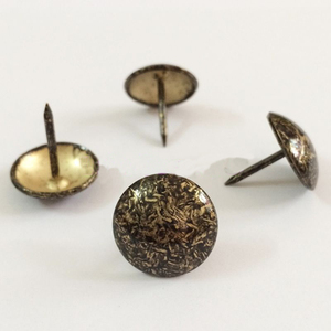 Clous de canapé d'ameublement en laiton antique pour punaises de meubles boutons de canapé en fer quincaillerie décoration clous de canapé - Product Image 6