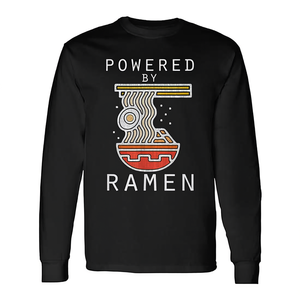 Maglietta a maniche lunghe Powered By Ramen - Product Image 2