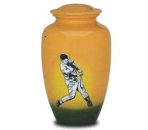 โกศใส่เถ้ากระดูกสำหรับผู้ใหญ่ ลายธงอินทรี โกศขนาดใหญ่สำหรับใส่เถ้ากระดูกคนที่คุณรัก ขนาด 10.5 นิ้ว และ 220 ลูกบาศก์นิ้ว โกศอลูมิเนียมสำหรับบรรจุอัฐิมนุษย์ - Product Image 1