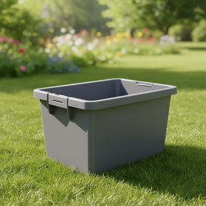 Plastic <b>Storage</b> <b>Box</b> ProfiPlus L355xW205xH200mm <b>Stackable</b> Grey by ALLIT - Product Image 3