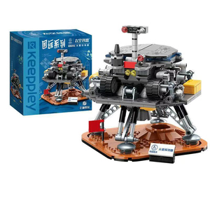 Keeppley Rocket <span class=keywords><strong>City</strong></span> Series Space Aviation avión estación bloques de construcción astronauta aeroespacial modelo ladrillos juguetes para chico regalo - Product Image 1