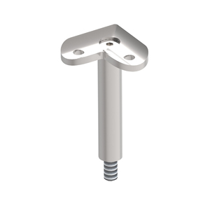 SS316L Schwarzes Finish Rohr Edelstahl Handlauf Fitting Geländer Treppen geländer Zubehör Handlauf halterung-Gerade - Product Image 4