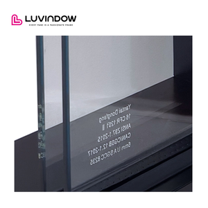Fenêtres d'ouragan en aluminium architecturales Luvindow mur-rideau en verre feuilleté triple certifié FBC pour bâtiments <span class=keywords><strong>commerciaux</strong></span> - Product Image 5