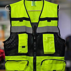 Chaleco de Seguridad Personalizable para Hombre con Logotipo Personalizado - Product Image 1