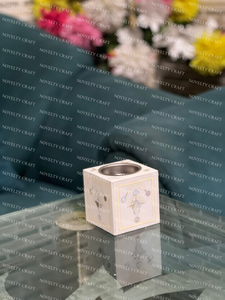 Custom Handmade Home Bedroom Decor Yoga Spa Gift Wooden Essential Oil <b>Burner</b> Scented Wax <b>Melt</b> <b>Burner</b> With Bamboo Candle Holder - Product Image 2