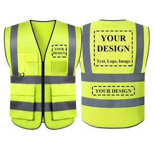Chaqueta de trabajador de seguridad reflectante de alta visibilidad de invierno para hombre Construcción de lona duradera con logotipo frontal Suministro directo de fábrica - Product Image 3