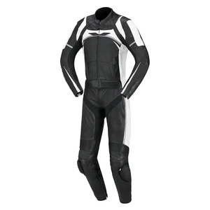 Traje de moto de cuero transpirable personalizado para hombres para carreras y equipo de carreras, diseño de pista de carreras, ropa de carreras de coches de motocicleta - Product Image 3