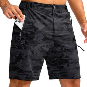 Pantalones Cortos Cargo Casuales de Verano para Hombre, de Algodón/Poliéster, Transpirables, de Secado Rápido, con 6 Bolsillos, en Oferta - Product Image 1