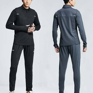 Venta al por mayor de media cremallera de fútbol personalizado chándal de manga larga Jersey Jogging ropa deportiva hombres niños jóvenes equipo de fútbol chándal de entrenamiento - Product Image 2