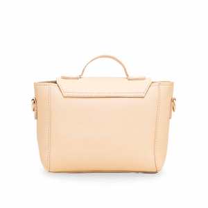 Vintage Faon Casual Sac à Bandoulière P56082 Étanche Antivol Fermeture Éclair Bouton Sangle Unique À La Mode Lettre PU Polyester Toile - Product Image 1