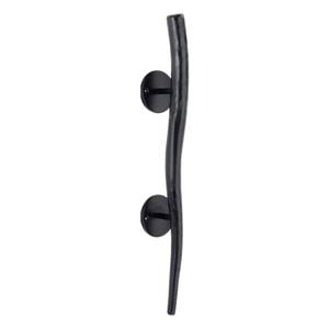 Poignée de porte décorative en fer de qualité Delta Nouveau design Poignée de traction rustique vintage pour cuisine chambre à coucher Fer forgé fait main - Product Image 1