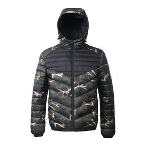 เสื้อคาร์ดิแกนมีซิปคอตั้งเสื้อกีฬาหนาสำหรับฤดูหนาวเสื้อแจ็คเก็ตบุนวมกลางแจ้งเสื้อโค้ทลำลองสำหรับผู้ชายอบอุ่น - Product Image 2