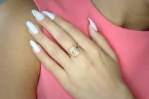 New Arrival Custom Solid 925 Sterling Silver Natural <b>Clear</b> Crystal Quartz Faceted Cut Gemstone Solitaire Rings Fine Jewelry Sale - Product Image 4