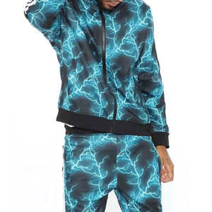 Two Piece Set Women Clothing Custom Tracksuits for Women Zip up <b>Crop</b> <b>Tops</b> and Joggers Women Outfit Sport Tracksuits - Product Image 3