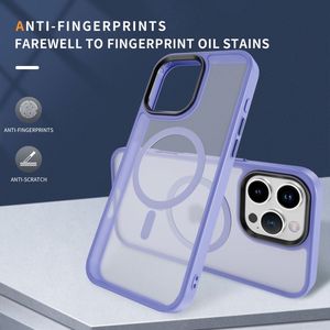 เคสโทรศัพท์มือถือแบบแม่เหล็กผิวสัมผัสโปร่งแสงสำหรับ iPhone 16 PRO MAX - Product Image 5