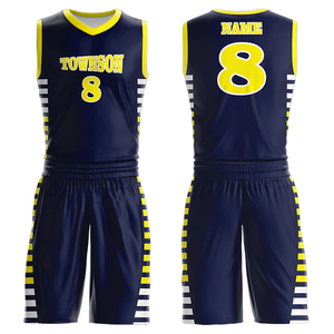 Maillots de sport unisexes respirants en polyester, ensembles d'uniformes de basketball personnalisables pour adultes, tailles plus grandes, antibactériens - Product Image 1