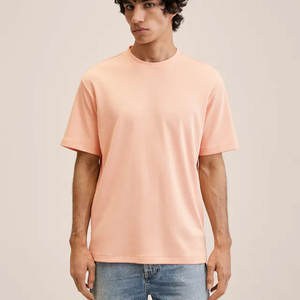 Fabricación de alta calidad Material transpirable Hombres Camiseta Precio razonable Secado rápido Loose Fit Long - Product Image 2