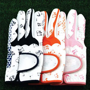 Gants de golf en cuir véritable respirant sur mesure OEM pour femmes, poignées, marque privée, vente en gros pour le sport - Product Image 3