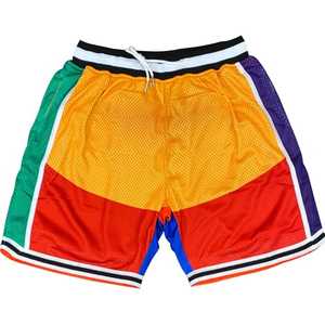 Pantalones Cortos Deportivos de Malla de Doble Capa, 100% Poliéster, Conjuntos de Ropa Urbana, Costura Interior de 5 Pulgadas, Gimnasio, Baloncesto, Personalizables, Pantalones Cortos de Malla para Hombre - Product Image 1