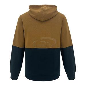 Sweat à capuche vintage 470 g/m² 100% coton Streetwear personnalisé tissu d'hiver string polaire brodé Logo sans fermeture éclair imprimé en relief - Product Image 2