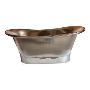 Increíble brillo orgánico del cobre que refleja la luz suavemente, creando un ambiente de baño relajante y acogedor. - Product Image 5