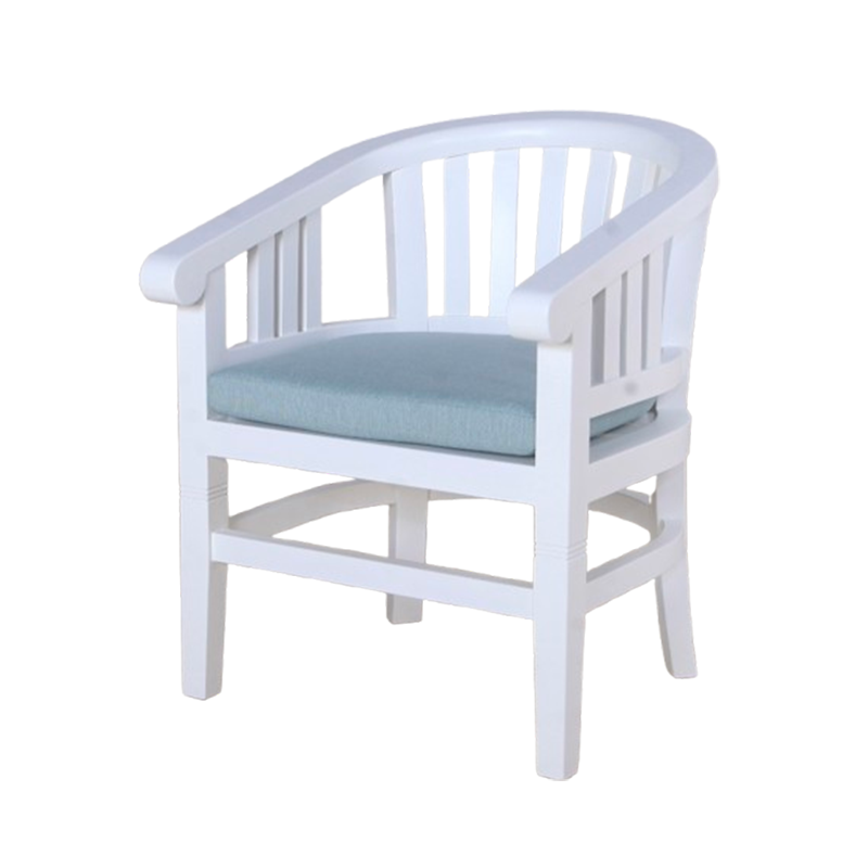 accent armchair wooden
