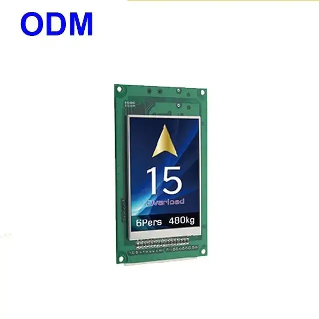 HMT Smart Micro SD Card Color LCD Elevator Indicator for Office Building Floor Status Alerts QCM-310 SERIES Parts 1 Year